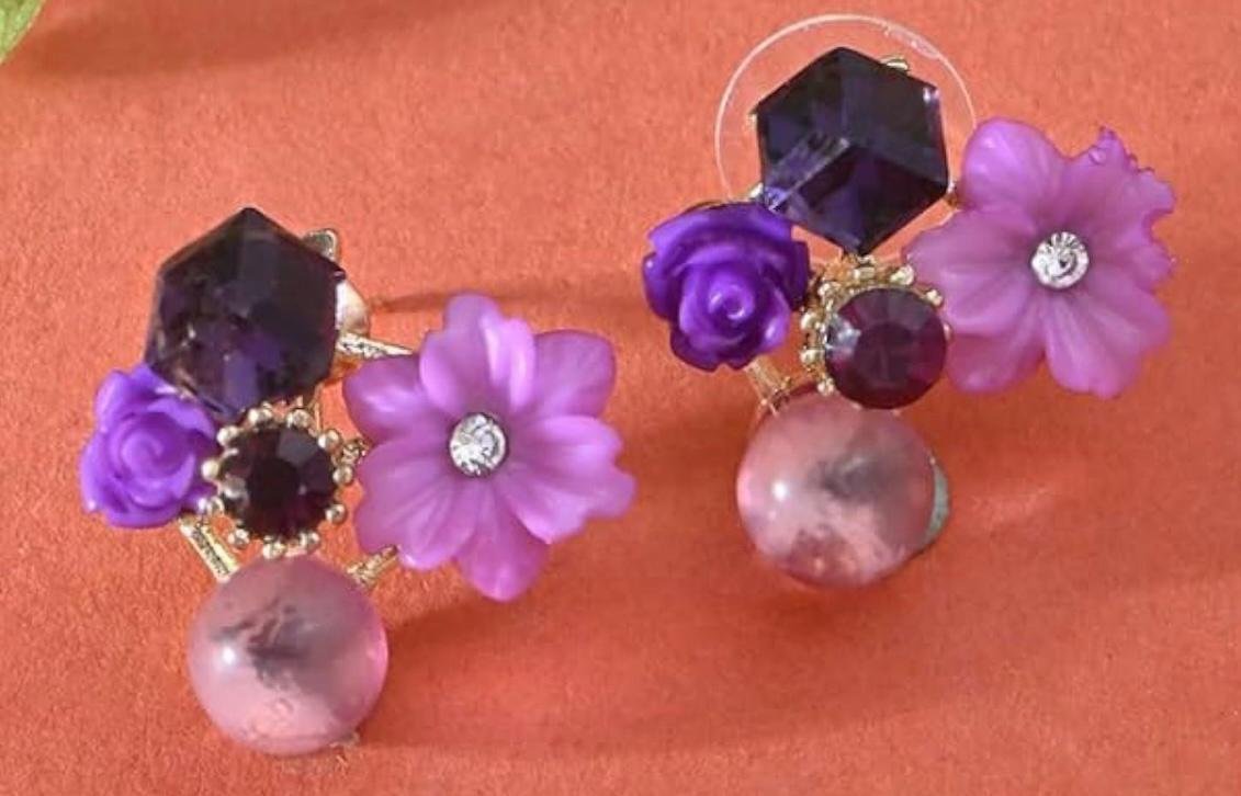 Korean Style Minimalist Gold Pearl Stud Hoop Earrings Latest Stylish Trendy Earrings for Women and Girls - Suitable for Office Wear, Casual Wear or Party Outfit - Image 5